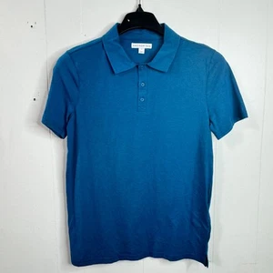 And Now This Mens Polo Size Small Blue Short Sleeve Lightweight Collared New - Picture 1 of 10