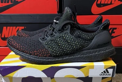 Adidas UltraBoost Clima Core Men's Size 11 Black Red AQ0482 Ultra Boost New - Image 1 of 4