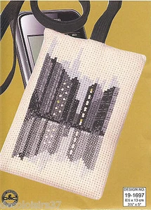Permin 19-1697 Etui für Tragbar Skyline Stickerei Kreuzstich Gezählter - Picture 1 of 1