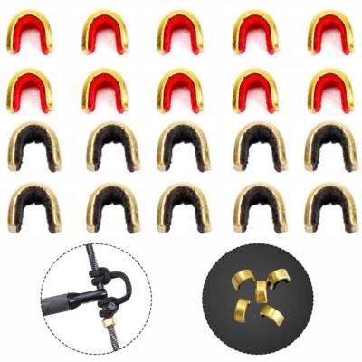 Long Lasting Brass Nock Nocking Points Suitable for Recurve Bows (5 sets) - Image 1 of 4