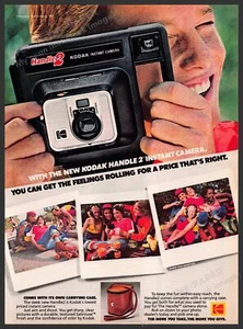 Cámara Kodak Handle 2 años 70 publicidad impresa 1979 - Imagen 1 de 1