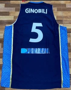 Argentina Basketball Team 2011 Alternate Jersey New Ginobili 5 - Picture 1 of 3
