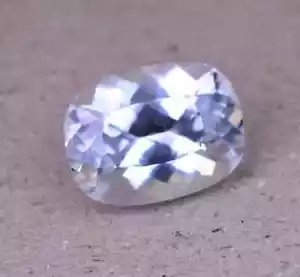 Certified Natural 50 Ct White Sapphire Cushion Cut Rare Loose Gemstone + Gift - Picture 1 of 7
