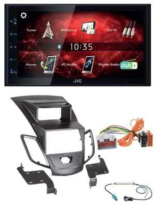 JVC DAB USB Bluetooth 2DIN MP3 Autoradio für Ford Fiesta 08-10 Display schwarz - Bild 1 von 6