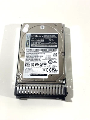 00WG685 00WG686 Lenovo 300GB 10K 2.5" SAS 3650M5 X6 12Gbps SERVER HDD - Image 1 of 4