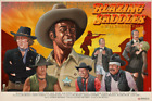 Affiche de film Blazing Saddles Western Sunset variante imprimé giclée 24x36 Mondo