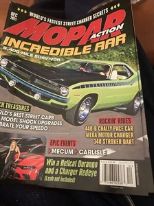 MOPAR Action December 2021 Incredible AAR 8400 -mile Survivor. Drw-17 - Imagen 1 de 3
