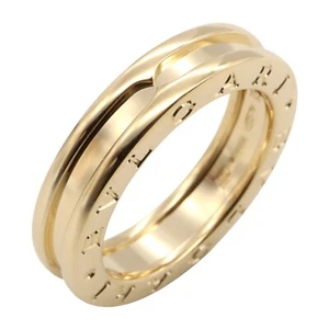 BVLGARI B-zero1 Ring 1 band 18KYG Yellow Gold Used Unisex Us size 5.5 #51 - Picture 1 of 8
