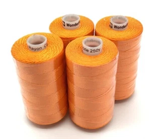 Wonderfil Embroidery Sashiko Mending Slow Stitching Rayon Threads NonProfit Org - Picture 1 of 12