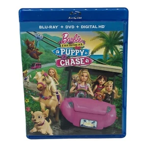 Barbie and Her Sisters in a Puppy Chase (Blu-ray Disc, 2016, 2-Disc Set) - Picture 1 of 3