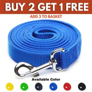 Dog Training Leash Lead 1.5M- 30M Long Strong Tracking Recall Leash Line Walking - Picture 1 of 18