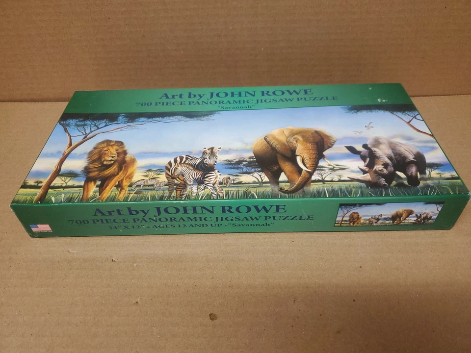 700pc Panoramic Jigsaw Puzzle Throughout The Ages Art by John Rowe