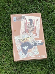 Double Sided Puzzle Cats 1000 piece FX Schmid NEW Made in USA - Picture 1 of 3