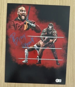 BRAY WYATT SIGNED WWE 11X14 PHOTO BECKETT BAS - Bild 1 von 3