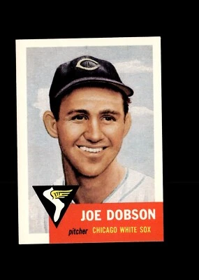 Joe Dobson : 1953 Topps 1991 Archive MLB Baseball Card #5 : Chicago White Sox - Image 1 of 2