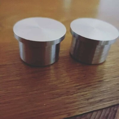 Yamaha Blaster HPM Billet Frame Plugs (pair) "FLAT" *BLING* 90338-23172-00 - Image 1 of 3