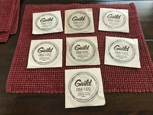 Lot of (7) Vintage GUILD .054 Phosphor Bronze Acoustic Guitar Strings B-054 - Picture 1 of 3