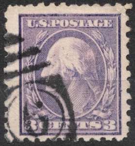 Sn:US #464 1916 3c US STAMP 1912-1922 Regular Issue - Franklin and Washington - Picture 1 of 2