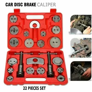 22pcs Heavy Duty Disc Brake Caliper Tool Set and Wind Back Kit