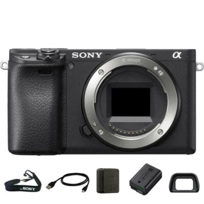 Sony Alpha 6400 Body APS-C Spiegellose Kamera NEU /  WOW - Bild 1 von 2