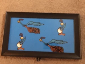 Road Runner Framed Picture - Picture 1 of 1