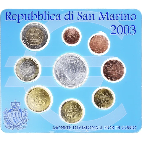 [#1182222] San Marino, Set, 2003, Rome, BU, MS Cover