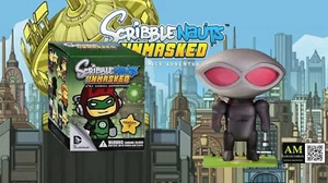 DC COLLECTIBLES - SCRIBBLENAUTS UNMASKED- BLACK MANTA - VINYL FIGUR - Picture 1 of 3