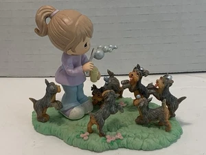  Precious Moments Furry Best Friends Collection Bubbling With Joy And Laughter  - Picture 1 of 7