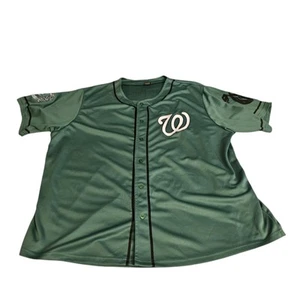 Washington Nationals Harry Potter Slytherin Baseball Jersey Sz XL Hogwarts 2024 - Picture 1 of 4