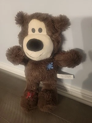 Juguete de peluche Kong Wild Knots 11" Bear XL marrón chirriante para perro Foto 1 de 4