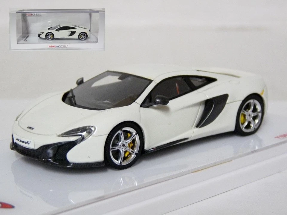 TSM MODEL, McLAREN 650S Coupé 2015 Blanc, échelle 1/43, TSM144359 - Photo 1/1