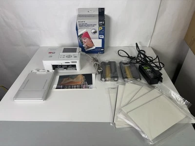 Sony Picture Station  DPP-FP75 Photo Printer w/ Extra Paper & Ink - Tested - Image 1 of 4