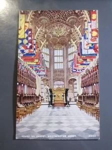 CPA HENRY VII Chapel - Westminster Abbey - Imagen 1 de 2