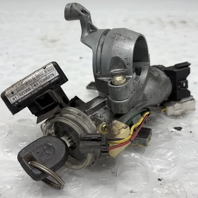 Ignition Barrel Housing Lock Transponder And Key for SHOGUN PININ PAJERO PININ H - Image 1 of 4