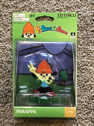 Totaku PaRappa The Rapper Action Figure 4" Playstation No 6 NEW ThinkGeek OOP Cover