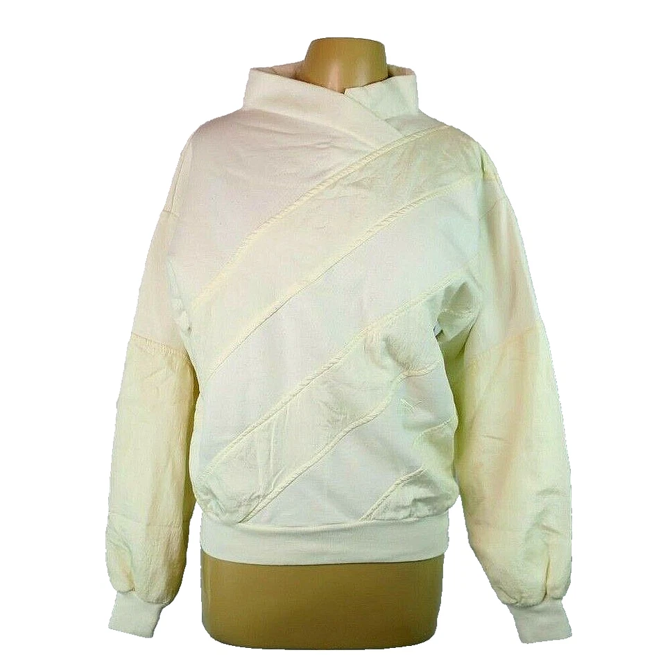 De Colección Años 80 PUMA Marfil Sin usar, en caja, Cortavientos Pista Para Hombres Chaqueta Sudadera Talla M Foto 1 de 4