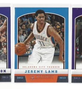 2012-13 Panini Basketball Silver Knight Parallel #284 Jeremy Lamb RC - Thunder - Bild 1 von 1