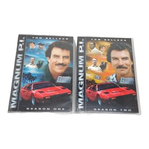 Magnum P.I. Seasons 1 & 2 (DVD, 6-Disc Sets, 2012) - Picture 1 of 6