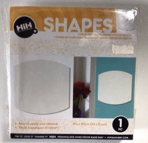 New Hip in Hurry REMOVEABLE PVC SHAPES ** Squashy 3.75 X 4 HIH2017 - Picture 1 of 3