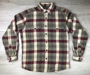 Woolrich Plaid Shirt Collared Button Up Lumber Jack 100% Cotton Mens Size Small - Picture 1 of 12