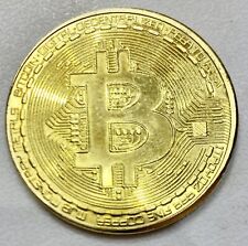 Gold Plated Bitcoin Art Medal: The Perfect Souvenir for Any Bitcoin Enthusiast