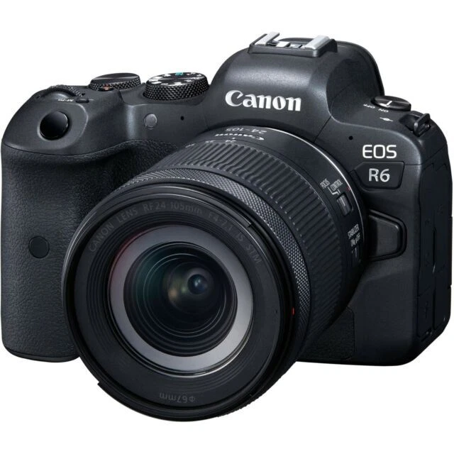 Canon EOS R6 20.1 MP Mirrorless Digital Camera - Black