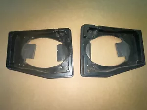 Corvette C4 Rear Speaker Mounting Bracket pair LH RH 84 85 86 87 88 89 - Foto 1 di 8