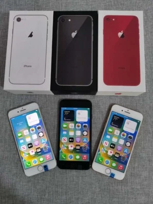 Apple iPhone 8 Network Unlocked iOS 4G WIFi 64GB 128GB 256GB 4.7" Smart Phone  - Image 1 of 4