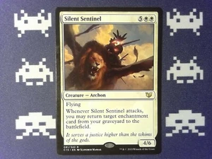 Silent Sentinel Commander 2015 - Magic the Gathering White - Picture 1 of 2