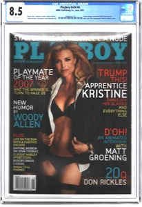 VTG PLAYBOY Magazine June 2007 - CGC 8.5-White pages - Picture 1 of 2