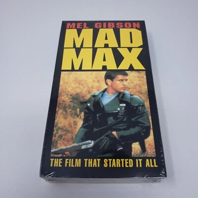 Mad Max VHS Tape Brand New Factory Sealed Movie Goodtimes Home Video Orion 1993 - Image 1 of 4