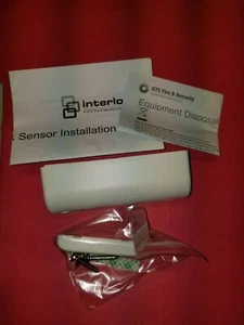 InterlogiX 5625-W Acoustic & Seismic Glassbreak Sensor Detector w/ opt contact - Picture 1 of 8