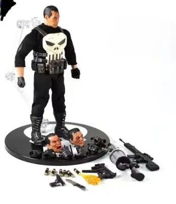 Avengers Alliance 6-inch Punisher Cloth Series Luxury Edition Moving Doll Model - Image 1 of 4