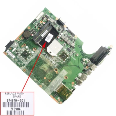 574679-001 For HP Pavilion DV7-3065dx DV7-3000 Laptop Motherboard AMD Tested ok - Image 1 of 4